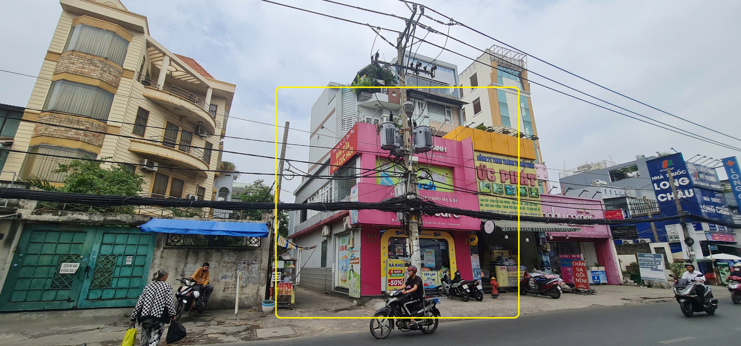 Cho thuê nhà 2 Mặt Tiền Âu Cơ 55m², 1Lầu - KHU CỰC SẦM UẤT - Ảnh chính